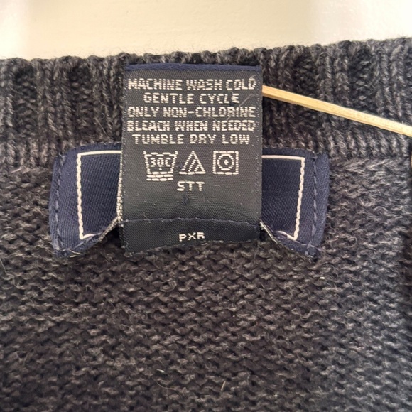 Dockers' 100% Cotton men's crew neck dark grey sweater size XL - Picture 10 of 13